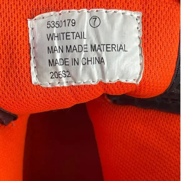 Crater Ridge Mens Size 7 Whitetail Camo Duck Boots Waterproof Steel Shank Size 7 - Picture 8 of 13